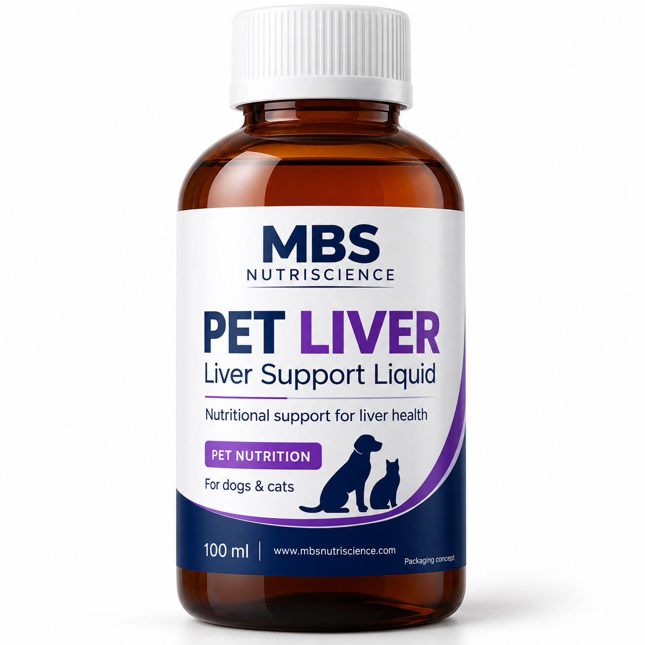MBS Nutriscience PET LIVER packshot